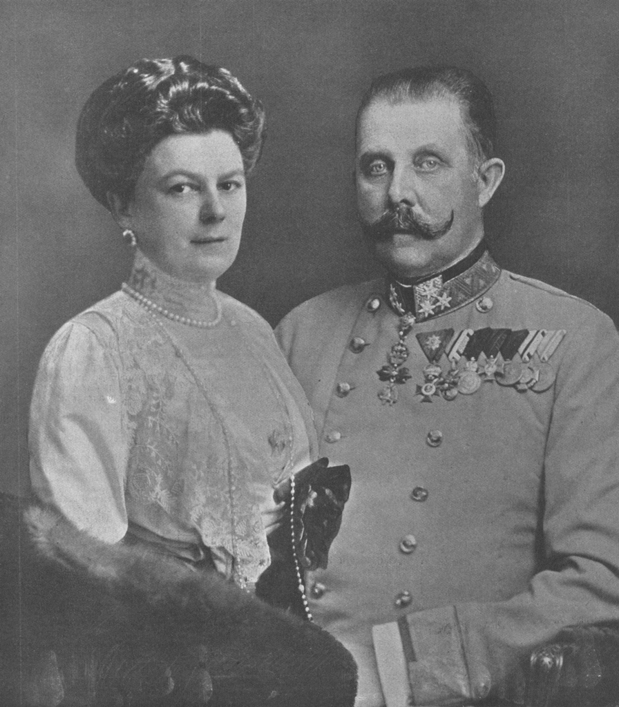Archduke Franz Ferdinand and wife Sophie, Duchess of Hohenberg
